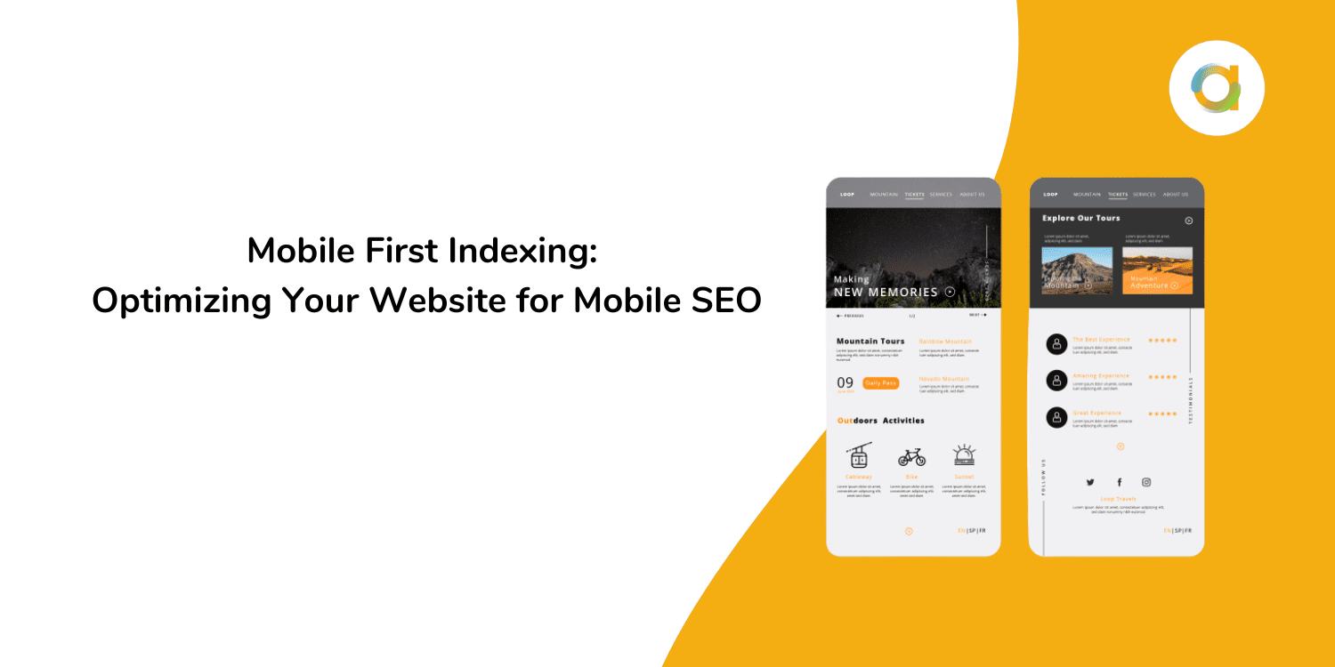 Mobile First Indexing: Optimizing Your Website for Mobile SEO